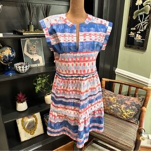 Marie Oliver Sawyer Dress – Size S – Tiered Mini in Summer Wash